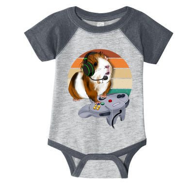 Guinea Gift For Pig Video Game Wildlife Animal Guinea Pig Gamers Infant Baby Jersey Bodysuit