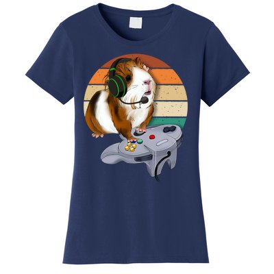 Guinea Gift For Pig Video Game Wildlife Animal Guinea Pig Gamers Women's T-Shirt