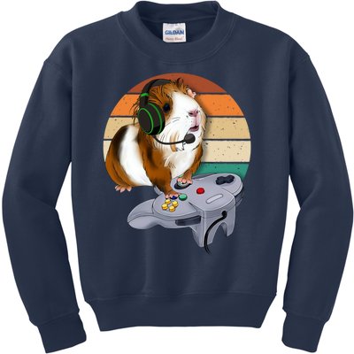 Guinea Gift For Pig Video Game Wildlife Animal Guinea Pig Gamers Kids Sweatshirt