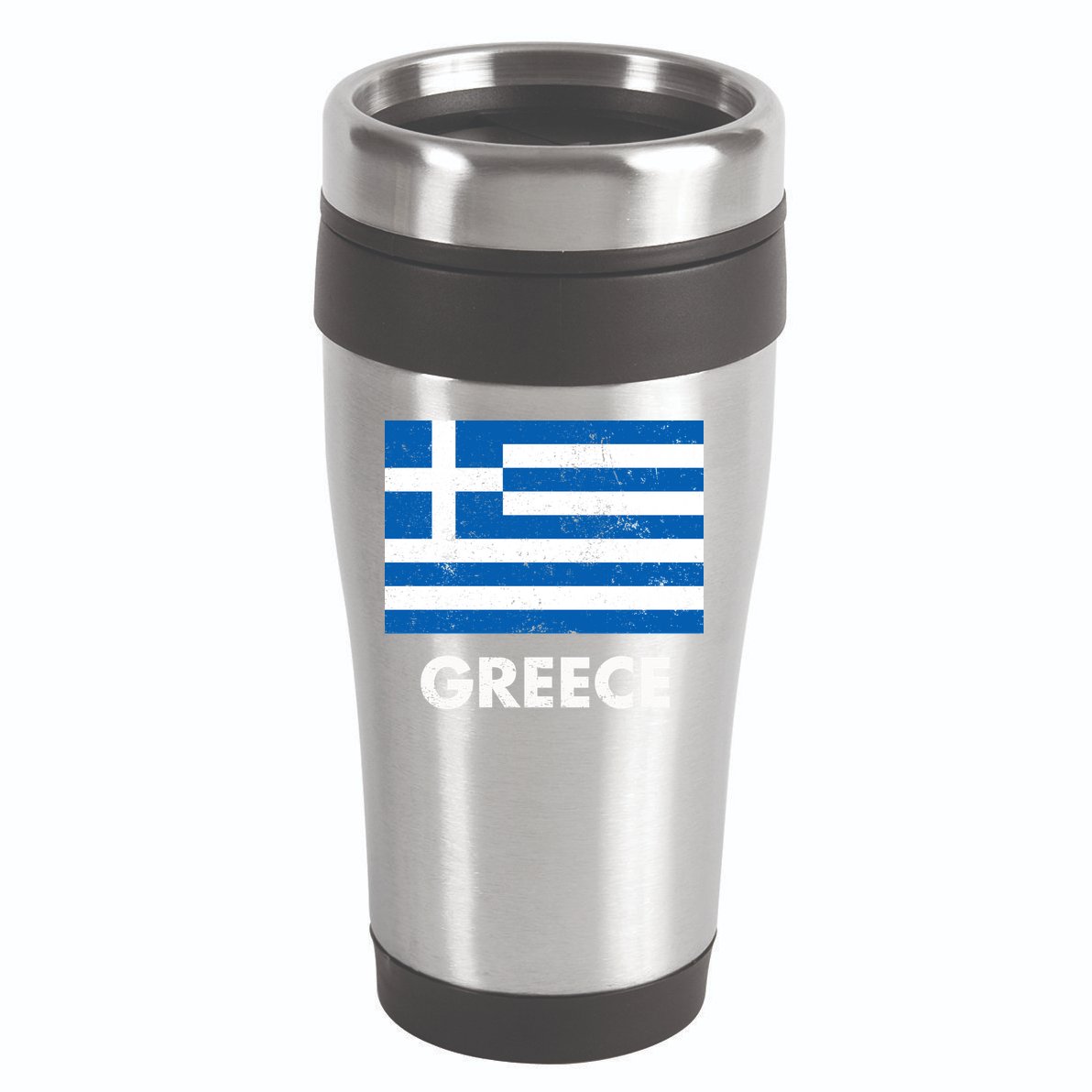 Greek Greece Flag Cool Gift 16oz Travel Tumbler