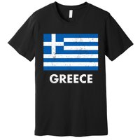 Greek Greece Flag Cool Gift Premium T-Shirt