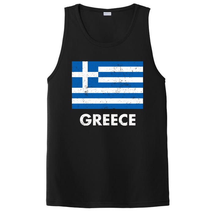 Greek Greece Flag Cool Gift PosiCharge Competitor Tank