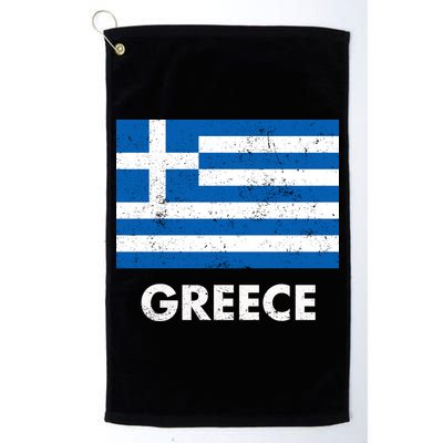 Greek Greece Flag Cool Gift Golf Towel
