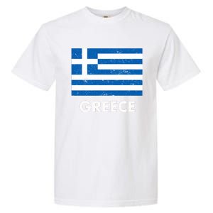 Greek Greece Flag Cool Gift Garment-Dyed Heavyweight T-Shirt