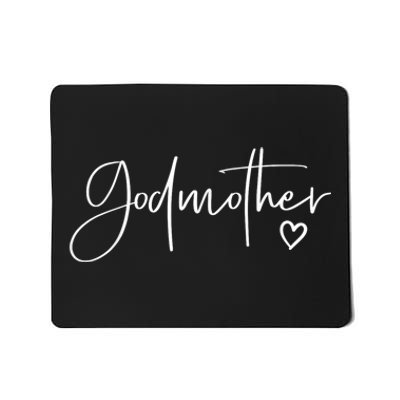 Godmother Gifts For Women Heart MotherS Day Godmother Mousepad