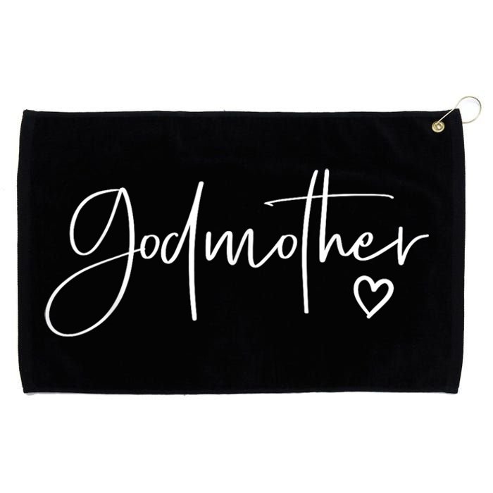 Godmother Gifts For Women Heart MotherS Day Godmother Grommeted Golf Towel