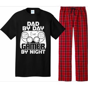 Gaming Games Fathers Day Dad By Day Gamer By Night Gift Pajama Set