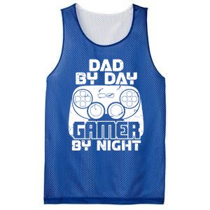 Gaming Games Fathers Day Dad By Day Gamer By Night Gift Mesh Reversible Basketball Jersey Tank