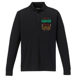 Gaming Gifts For Teenage 816 Year Old Christmas Gamer  Performance Long Sleeve Polo