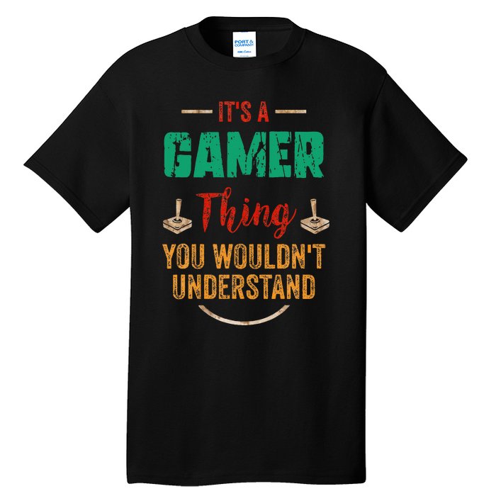 Gaming Gifts For Teenage 816 Year Old Christmas Gamer  Tall T-Shirt