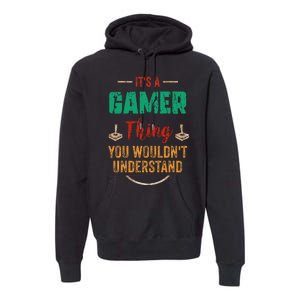 Gaming Gifts For Teenage 816 Year Old Christmas Gamer  Premium Hoodie