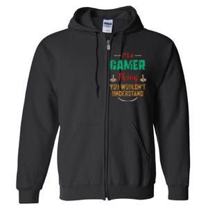 Gaming Gifts For Teenage 816 Year Old Christmas Gamer  Full Zip Hoodie