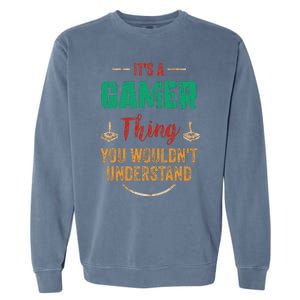 Gaming Gifts For Teenage 816 Year Old Christmas Gamer  Garment-Dyed Sweatshirt