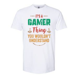 Gaming Gifts For Teenage 816 Year Old Christmas Gamer  Softstyle CVC T-Shirt