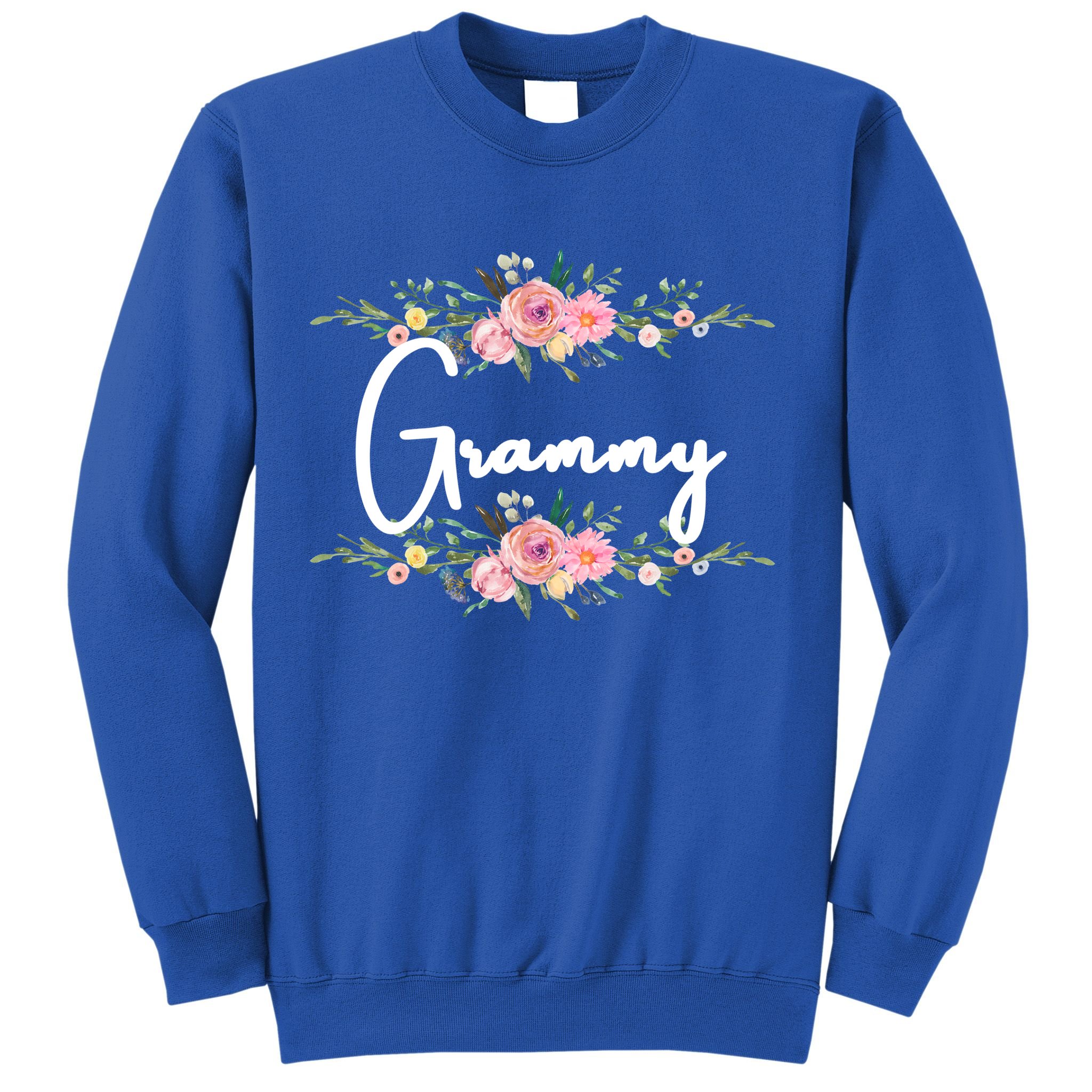 Grandmother Grammy Floral Cute Gift Sweatshirt