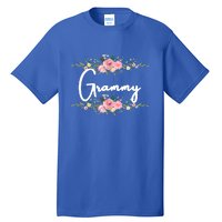 Grandmother Grammy Floral Cute Gift Tall T-Shirt