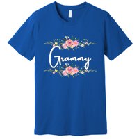 Grandmother Grammy Floral Cute Gift Premium T-Shirt