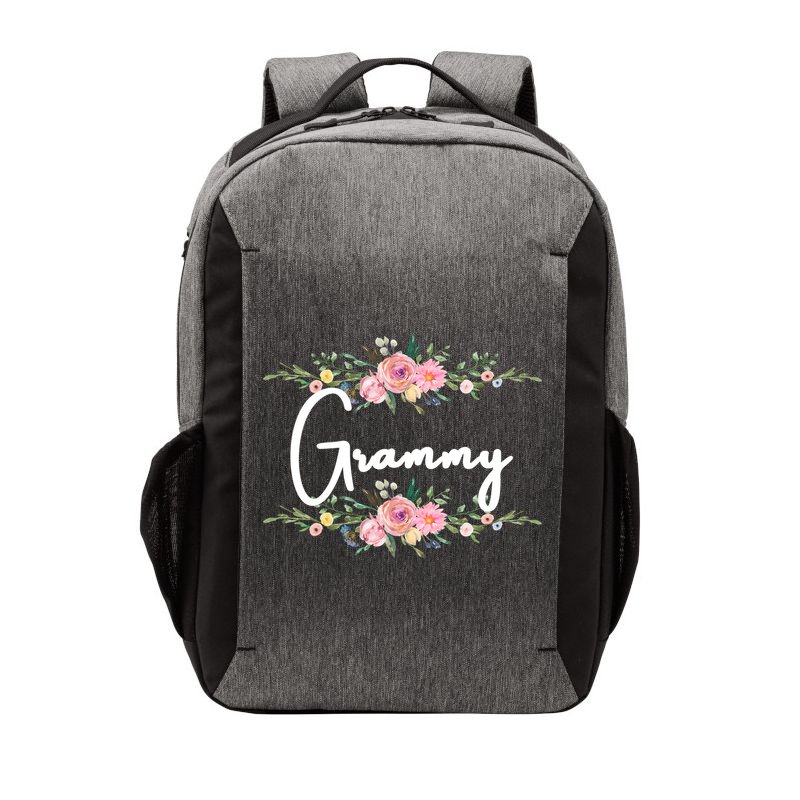 Grandmother Grammy Floral Cute Gift Vector Backpack