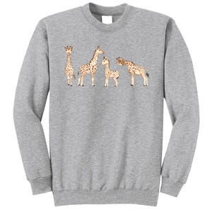 Giraffe Gift For Animal Love Tall Sweatshirt