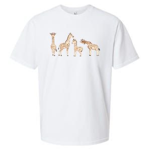 Giraffe Gift For Animal Love Sueded Cloud Jersey T-Shirt