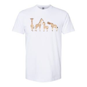 Giraffe Gift For Animal Love Softstyle CVC T-Shirt