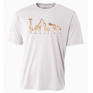 Giraffe Gift For Animal Love Cooling Performance Crew T-Shirt