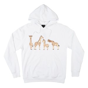 Giraffe Gift For Animal Love Hoodie