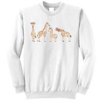 Giraffe Gift For Animal Love Sweatshirt