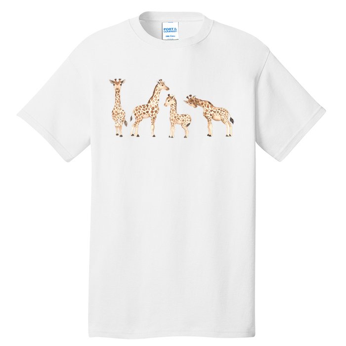 Giraffe Gift For Animal Love Tall T-Shirt