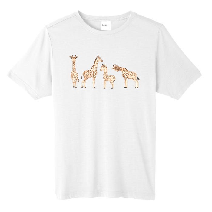 Giraffe Gift For Animal Love Tall Fusion ChromaSoft Performance T-Shirt