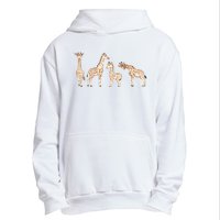 Giraffe Gift For Animal Love Urban Pullover Hoodie