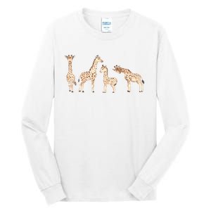 Giraffe Gift For Animal Love Tall Long Sleeve T-Shirt