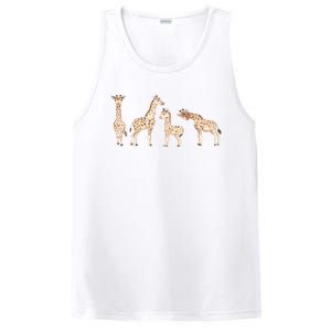 Giraffe Gift For Animal Love PosiCharge Competitor Tank