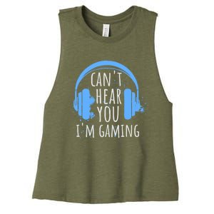 Gaming Gifts For Teenage Boy 812 Year Old Teen Him Gamer Women's Racerback Cropped Tank