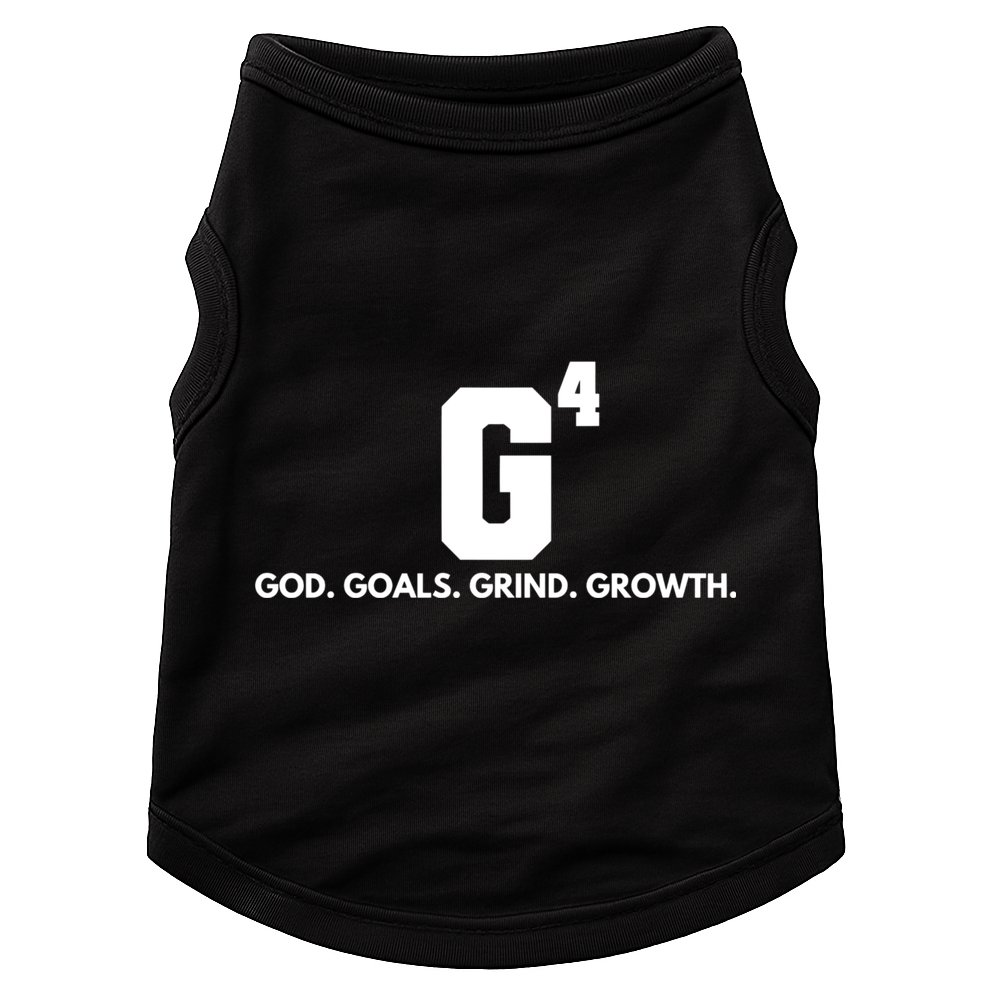 God Goals Grind Growth Doggie Tank