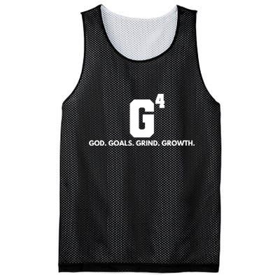 God Goals Grind Growth Mesh Reversible Basketball Jersey Tank