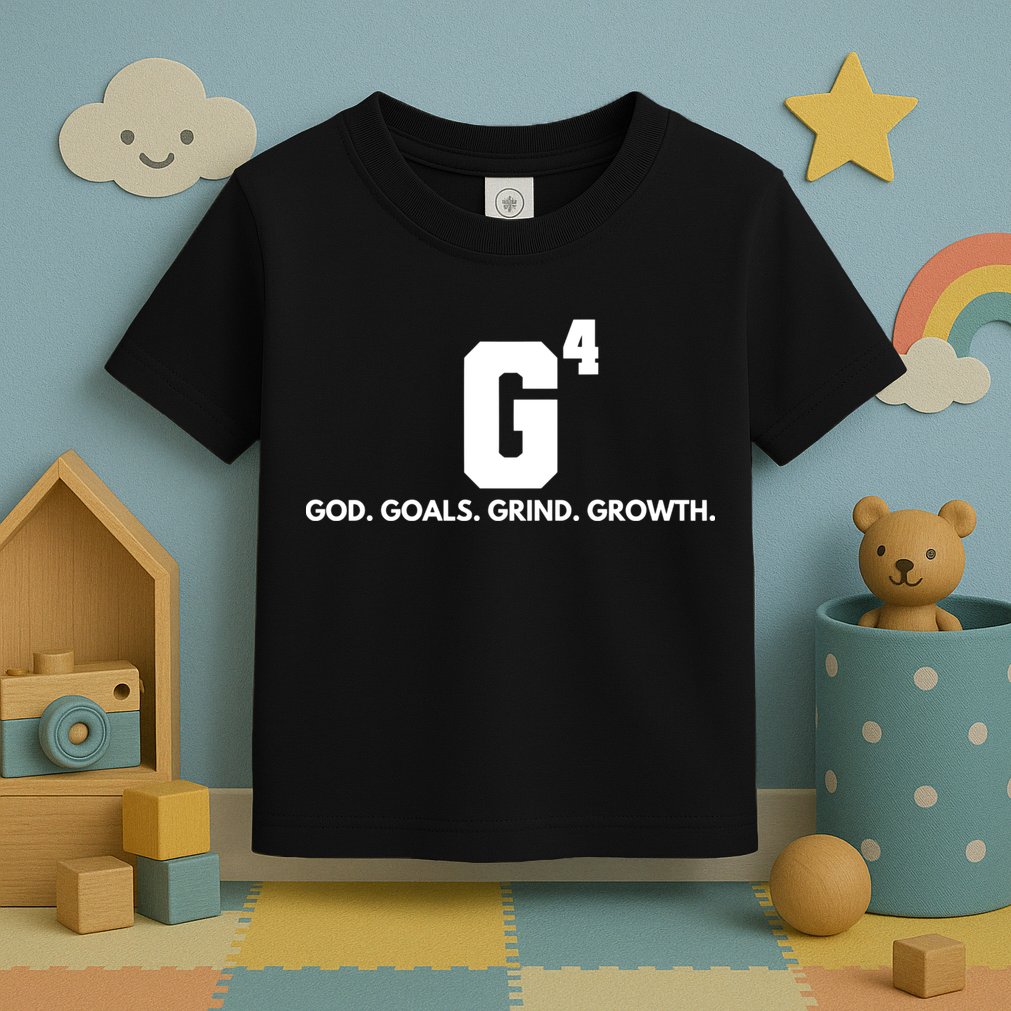 God Goals Grind Growth Toddler T-Shirt