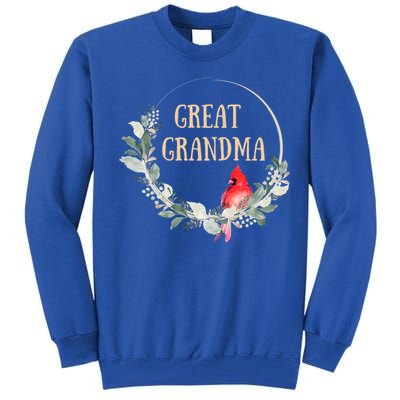 Great Grandma Grandmother Gigi Nana Pregnancy Announcet Gift Tall Sweatshirt