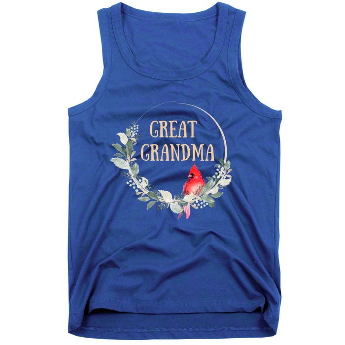 Great Grandma Grandmother Gigi Nana Pregnancy Announcet Gift Tank Top