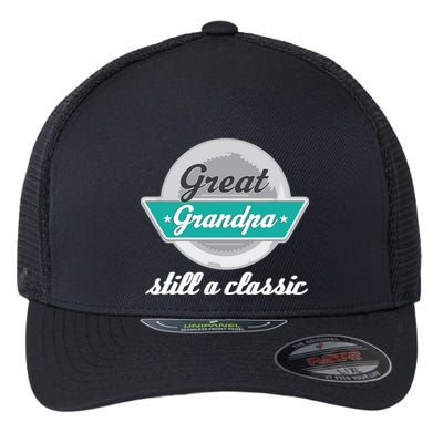 Great Grandpa Gifts Funny Fathers Day Vintage Flexfit Unipanel Trucker Cap