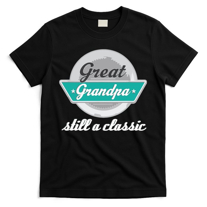 Great Grandpa Gifts Funny Fathers Day Vintage T-Shirt