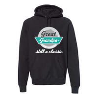 Great Grandpa Gifts Funny Fathers Day Vintage Premium Hoodie