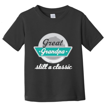 Great Grandpa Gifts Funny Fathers Day Vintage Toddler T-Shirt