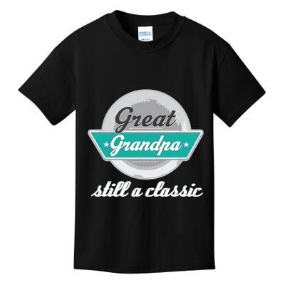 Great Grandpa Gifts Funny Fathers Day Vintage Kids T-Shirt
