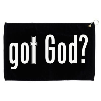 Got God Grommeted Golf Towel