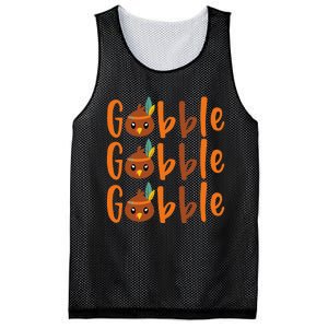 GOBBLE GOBBLE GOBBLE Thanksgiving Mesh Reversible Basketball Jersey Tank