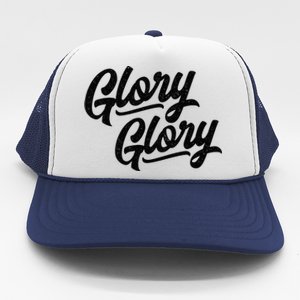 Glory Glory Georgia Rally Fight Song Trucker Hat