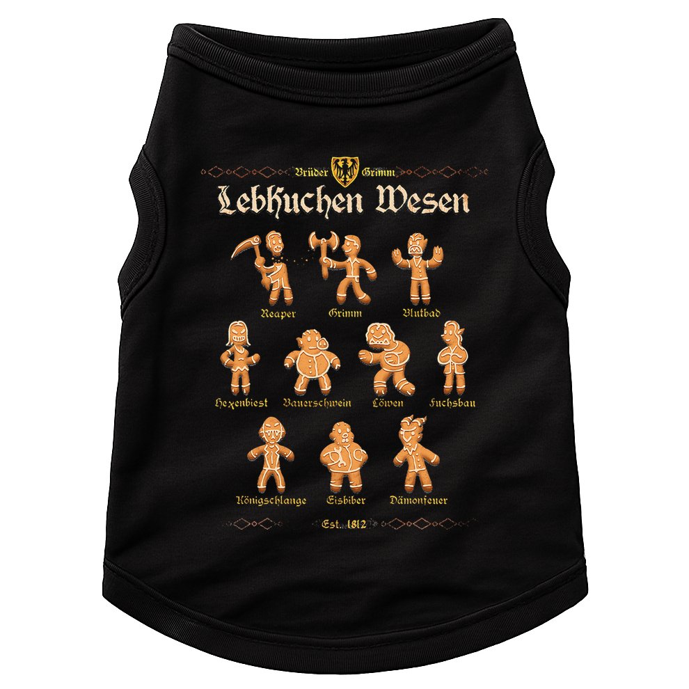 Grimm Gingerbread Doggie Tank