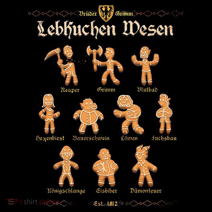 Grimm Gingerbread Toddler T-Shirt