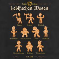 Grimm Gingerbread Microfiber Hand Towel